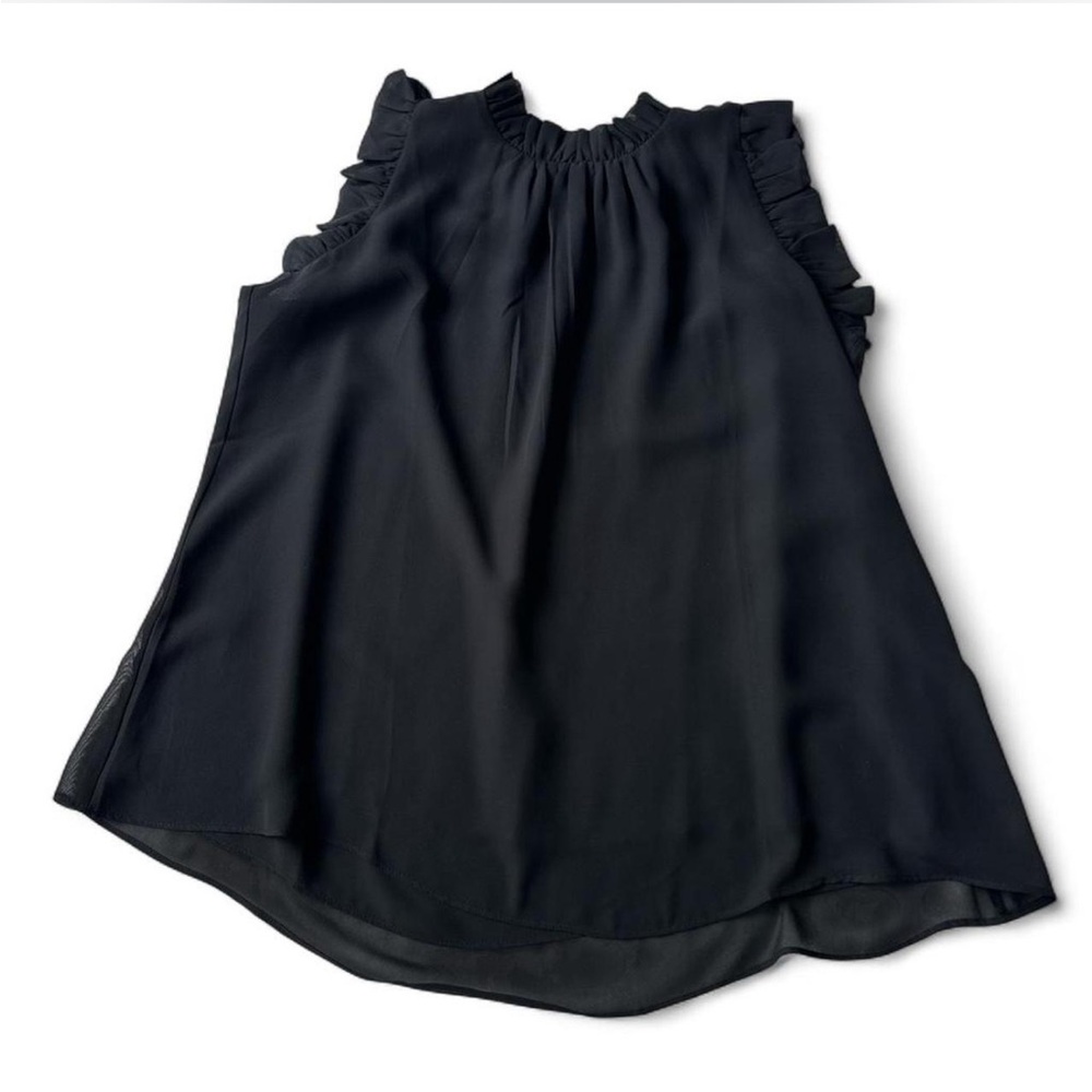 Ann Taylor ruffled sleeve blouse